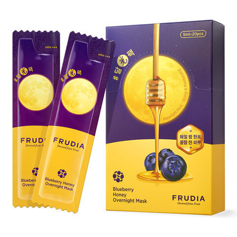 Frudia Blueberry Honey Overnight Mask - Маска ночная питательная с черникой и медом