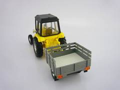 Tractor MTZ-82 Belarus plastic with Trailer Agricultural 1:43 Agat Mossar Tantal