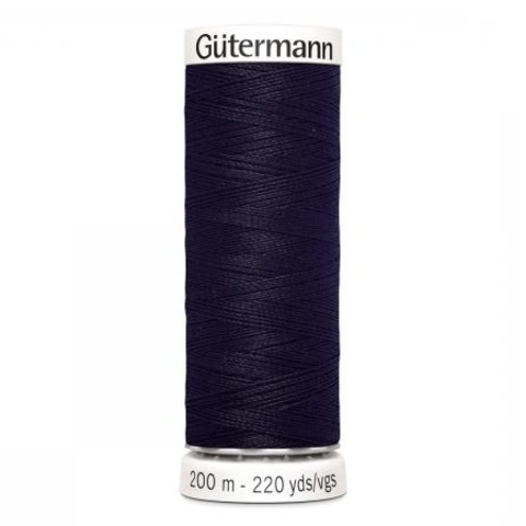 Нить Sew-All 200 м, Gutermann, 665 сине-черный