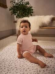 Вязаная футболка и шорты в комплекте для малышей Next AA8-205, Розовый