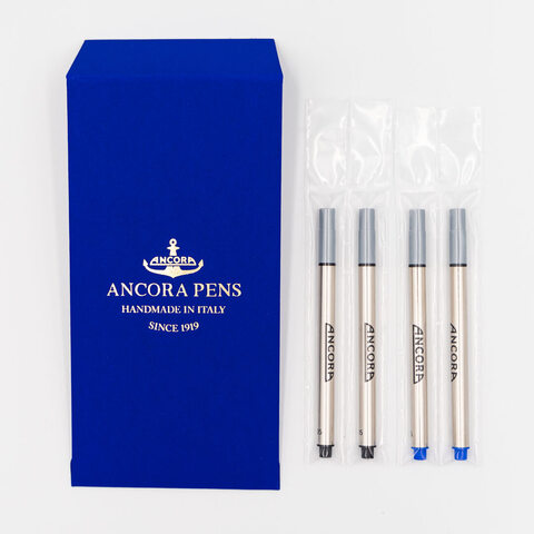 Набор из 4 стержней для ручек Ancora Limited Edition