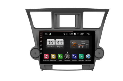 Штатная магнитола FarCar s175 для Toyota Highlander 07-13 на Android (L035R)