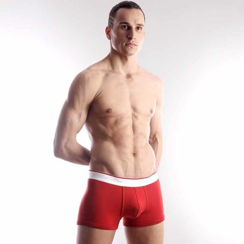 Мужские трусы боксеры красные Calvin Klein Tech Cool Boxer Red