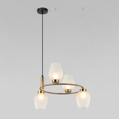 Подвесная люстра  Eurosvet Alva 30183/4 латунь