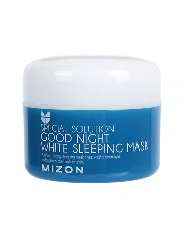 Маска для лица ночная осветляющая Good Night White Sleeping Mask MIZON