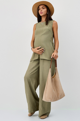 Костюм для беременных 18440 хаки