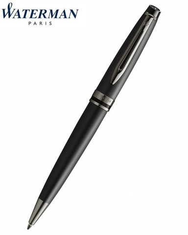 Ручка шариковая Waterman Expert Metallic, Black RT (2119251)