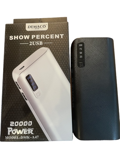 Powerbank (внешний аккумулятор) Demaco А47 20000 mAh