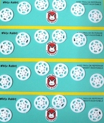 Кнопка пришивная пластик, 20 мм