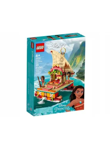 Конструктор Disney Princess 43210 Путеводная лодка Моаны