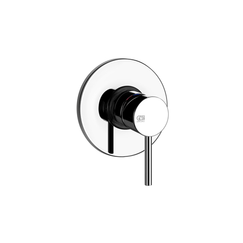 Gessi 18761#031 Gessi Emporio Via tortona Внешние части для настенного смесителя на 1 позицию, цвет: Chrome