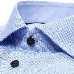 Сорочка Venti Modern Fit 193295500-100 из фактурной ткани голубая