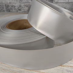 Uniel/Термоусадочная трубка/флористический рукав 32/16мм цвет серебряный (3м)