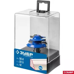 ЗУБР 50.8 x 22 мм, фреза кромочная для углового сращивания, Профессионал (28724-50.8)