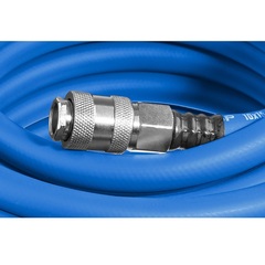 ЗУБР 15 м, 10 х 15 мм, 20 бар, воздушный шланг с фитингами рапид, Профессионал (6481-15)