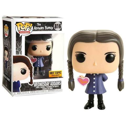 Фигурка Funko POP! The Addams Family. Wednesday Addams (Hot Topic Exc) (816)