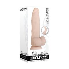 Гибкий фаллоимитатор Real Supple Poseable - 17,8 см. - 