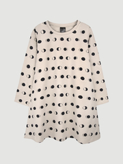 Платье трапеция Mjölk Moon Phases, с длинным рукавом