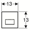 Geberit 116.016.11.5 Клавиша смыва для писсуара