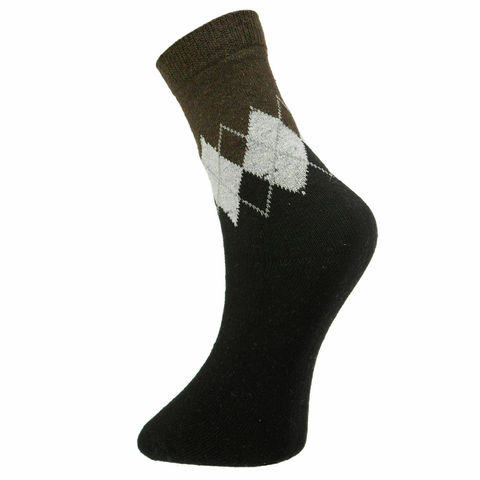 Мужские носки черные ROMEO ROSSI с шерстью 8045-2