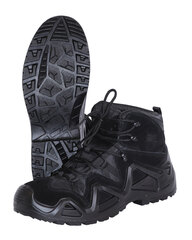 Ботинки  замша (черные)