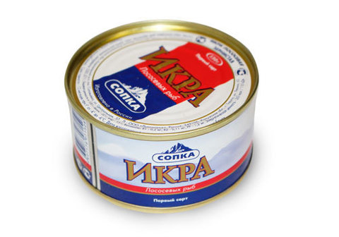 Икра красная "Сопка", 130г