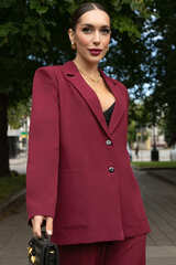 Жакет Нэри (слива) Б14112-34М LT Collection