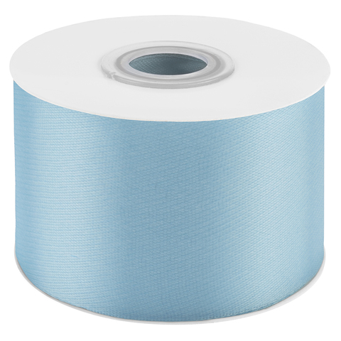 Лента Атласная (5см*22,85м) Голубой.