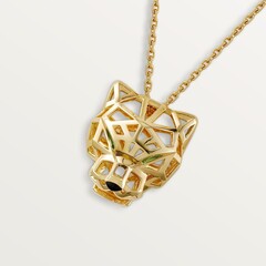 Колье с подвеской ПАНТЕРА крупная коллекция PANTHERE VGOLD