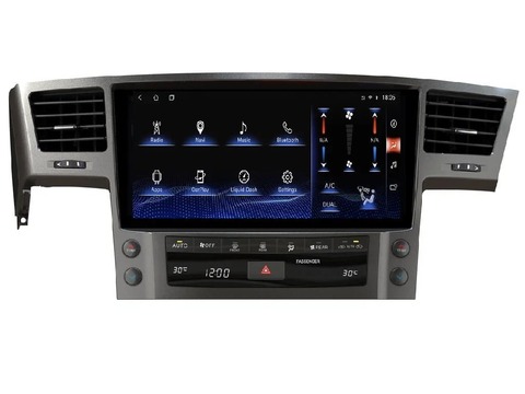 Магнитола Lexus LX 570 (2012-2015) Android 13 8/128GB QLED DSP 4G модель BNR-13LXMEG