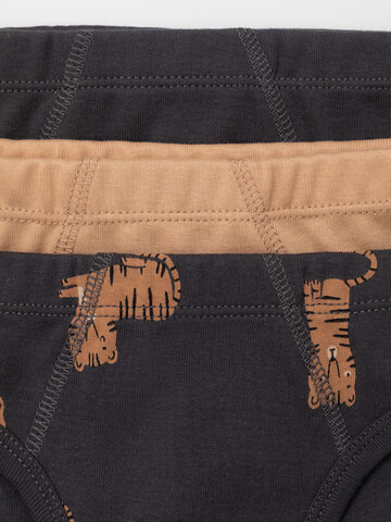 набор трусы/ уп  для мальчика  К 1928-3уп/итальянский песок,темно-серый,тигры Ал