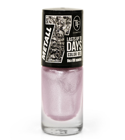 TF Лак для ногтей COLOR GEL METALL тон 338 Золотой кварцит 8мл