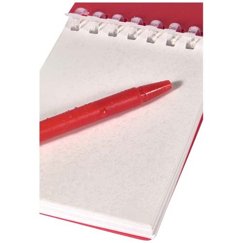 Lig Mini набор из блокнота в мягкой обложке из переработанного пластика и шариковой ручки (синие чернила)