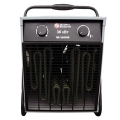 Нагреватель воздуха электрический с ТЭН QUATTRO ELEMENTI QE-36000 E (18,0/36,0 кВт, 380В-3ф, 2400 м3/час) (649-325)