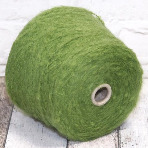 Вспушенный меринос с кидмохером FILORAMA BOBOL 200 зеленое яблоко