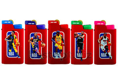 Зажигалки  New Time FM-01(11)  метал мех Известн баскетбол   (25шт*20бл)