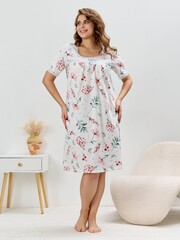 Ночная сорочка Узор-1 Виотекс СУХАЯ РОЗА