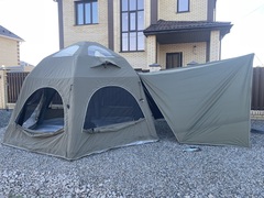 Надувная Палатка Шатер Gouyu 15м2  500х500х265см 35кг