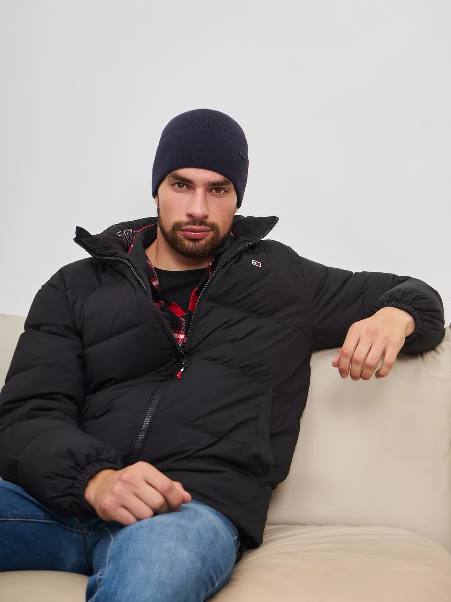 Шапка бини зимняя весенняя с флисом