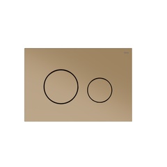 Панель смыва RIVO Touch Neo Латунь матовая