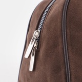 Сумка Саломея 2042 эко-замша шоколад