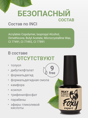 Камуфлирующая молочная база (RUBBER BASE MILKY) #1, 15 ml