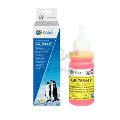 Чернила G&G GG-T6644Y желтый 100мл для Epson L100, L110, L120, L130, L132, L210, L222