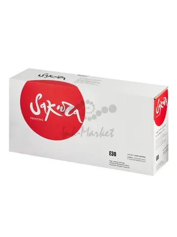 Картридж Sakura E30 (1491A003) для Canon, черный, 4000 к.