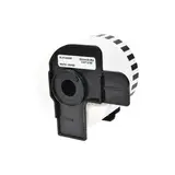 Совместимый ленточный картридж G&G GG-DK22205 (62x30 / DK-2205 / DK-22205) для Brother P-touch QL-500, QL-550, QL-70, черный