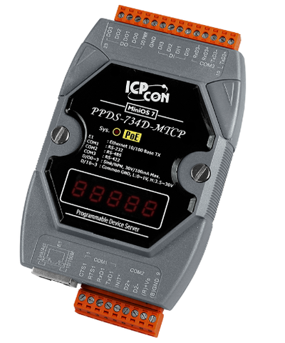 Преобразователь ICP DAS PPDS-734D-MTCP CR