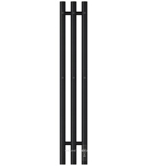 APEXTERMO Luna Light LN10182BL Полотенцесушитель электрический 800x120 с крючками, черный фото