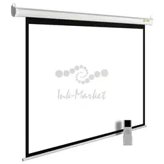 Экран Cactus 188x300см SIlverMotoExpert CS-PSSME-300X188-WT 16:10 настенно-потолочный рулонный белый (моторизованный привод) — фото 3