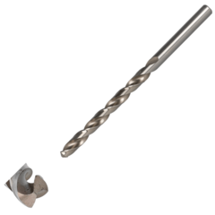 Сверло по металлу сверхдлинное Heller HSS-G 4,5х82х126 мм 21387/1