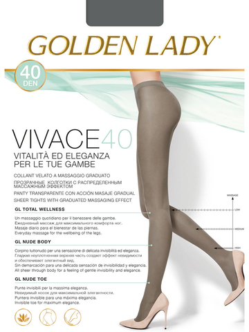 Колготки Vivace 40 Golden Lady